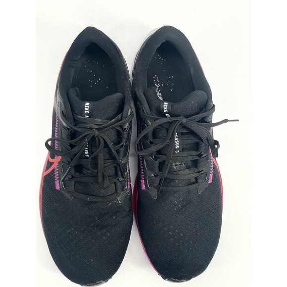 Nike Air Zoom Pegasus 38 Mens Size 10 Black Pink Running Shoes CW7356-011 main image 4